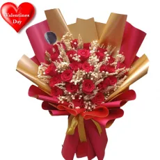 24pcs Red Roses - Valentine's Flower Delivery Manila