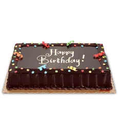 chocolate dedication cake (regular size) to philippines