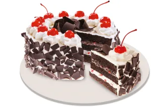 red ribbon black forest cake to philippines