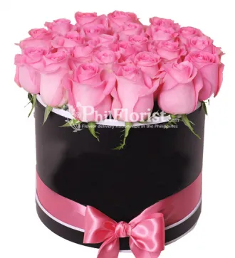 12 pink roses box philippines