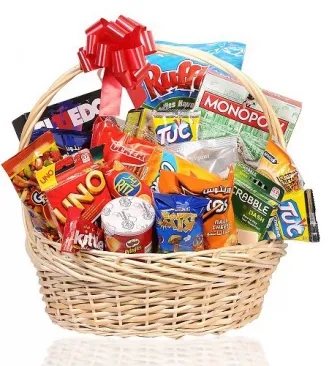 Sports Snacks Basket