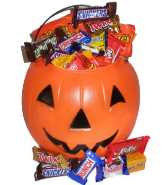 Pumpkin Delight Halloween Basket